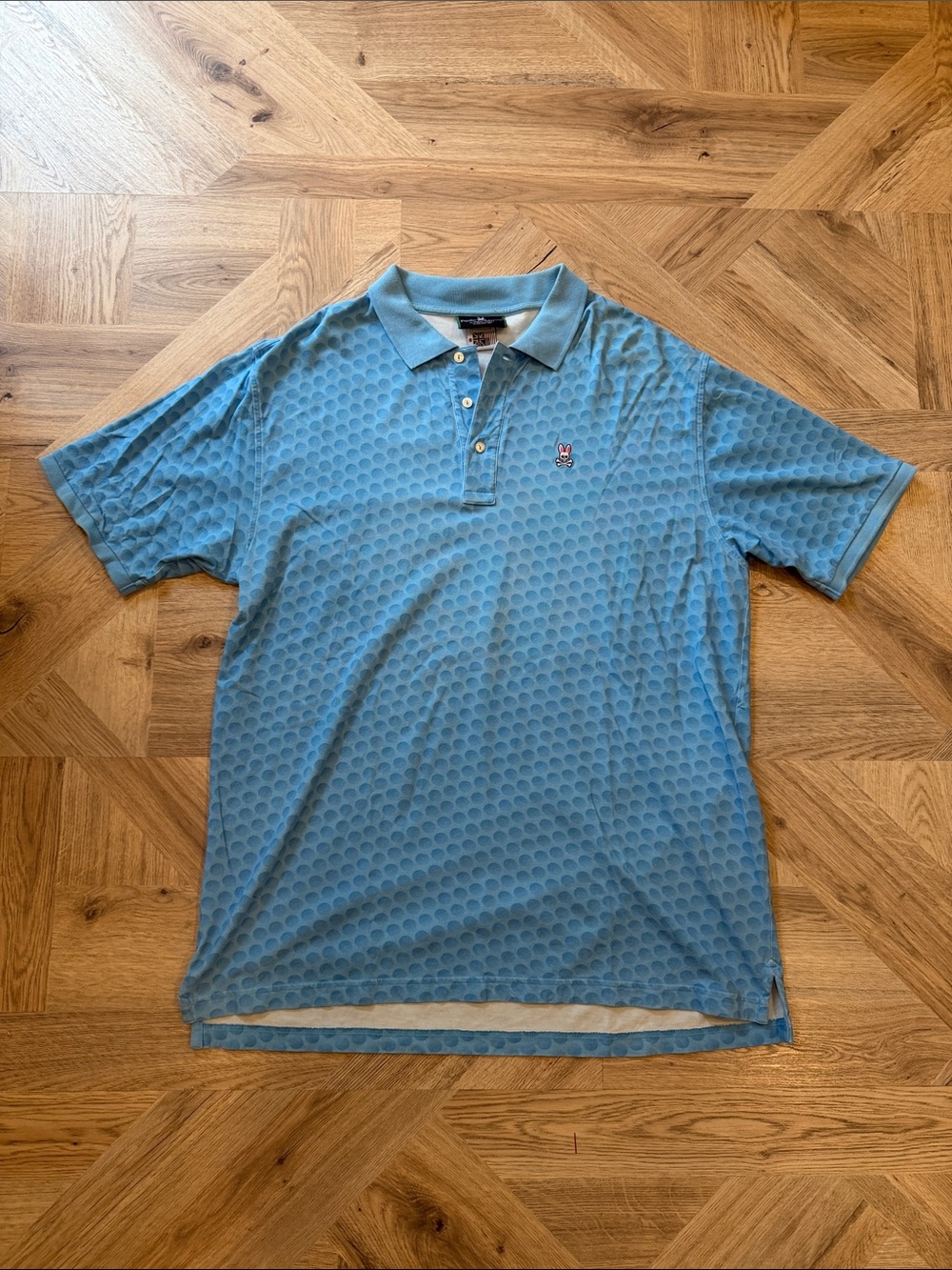 Psycho Bunny Sky Blue Polo Shirt